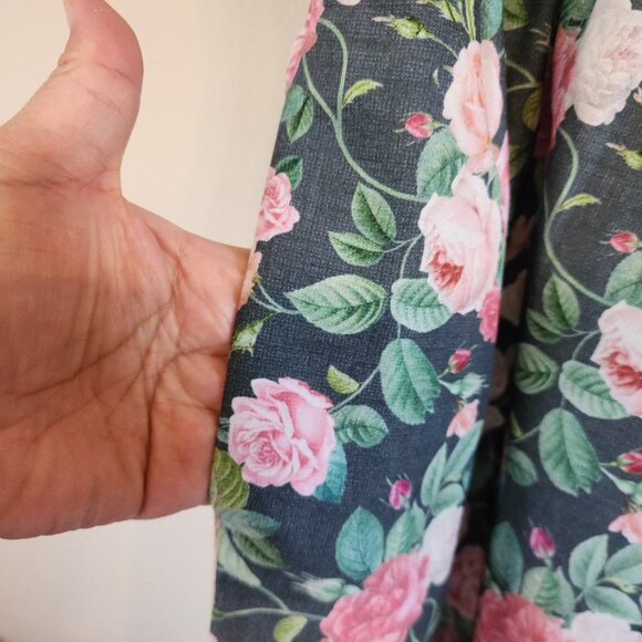 Retrolicious Womens Greta Dress Size XL Multicolor Floral V-Neck Retro Modcloth - Picture 11 of 15